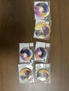 鬼滅の刃　オンラインくじ　缶バッチ　童磨　冨岡義勇