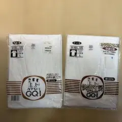 GUNZE GQ-1 半袖U首 2枚セット Lサイズ