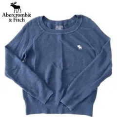 【Abercrombie & Fitch】アバクロ ネイビー セーター