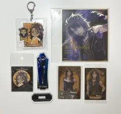 ツイステ レオナ 6点まとめ売り アクスタ 缶バッジ 色紙 アクキー カード