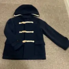 GLOBAL WORK ネイビー ダッフルコート 120