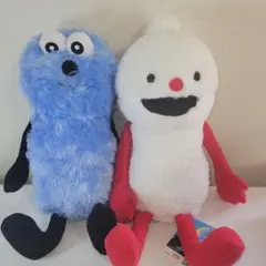 パペットスンスン おすわりBigぬいぐるみ スンスン＆ノンノン