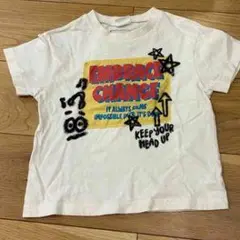 EMBRACE CHANGE Tシャツ 100cm