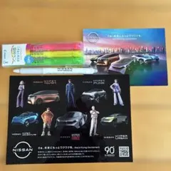 NISSAN ボールペン　蛍光ペンのサムネイル