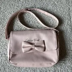 メゾピアノ ショルダーバッグ ピンク　mezzopiano