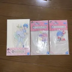 リゼロ　一番くじ　レム　ラム　アクリルスタンド
