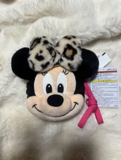 (即日発送可)ディズニー ミニー ポシェット ヒョウ柄 (新品)