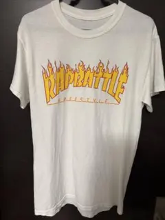 RAP BATTLE フレイムデザイン Tシャツ