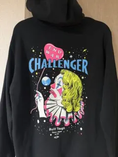 CHALLENGER END WAR HOODIE ブラックのサムネイル