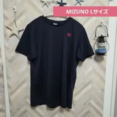 MIZUNO Lサイズ スポーツウェア ワンポイント ネイビー