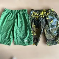 ノースフェイス キッズ　ハーフパンツ　140 2枚セット