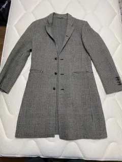 junhashimoto ジュンハシモト チェック柄ロングコート 美品 - メルカリ