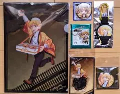 ★鬼滅の刃 SLぐんま　無限列車◆我妻善逸６点セット◆アクリルスタンド/缶バッチ