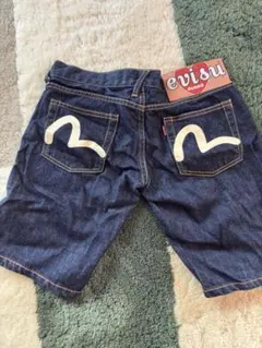 EVISU 恵比寿 デニムハーフパンツ - メルカリ