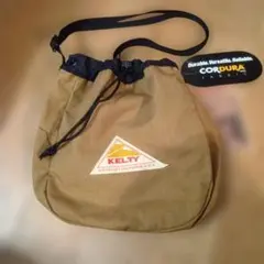 新品未使用タグ付きKELTY 巾着型 ショルダーバッグのサムネイル