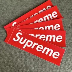 Supreme ボックスロゴ ステッカー 5枚セット シュプリームステッカーのサムネイル