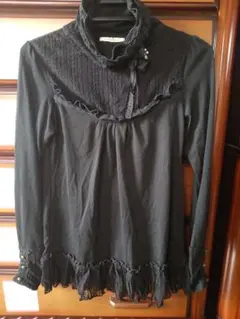 美品‼️axes femme ブラック長袖シャツ✨