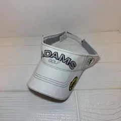 ADAMS GOLF ホワイトバイザー フリーサイズ