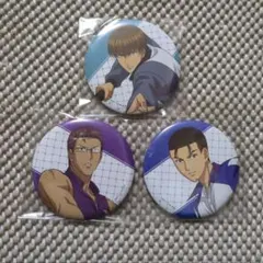 新テニスの王子様 ちょこっとくじ 缶バッジ 日吉若 大石秀一郎 木手永四郎