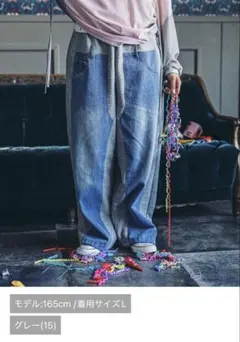 パッチワーク デニム