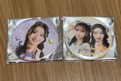 超ときめき♡宣伝部 組長くじ缶バッジ 2点セット