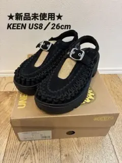 未使用】厚底 KEEN UNEEK PLT MARY JANE 27 サンダル - メルカリ