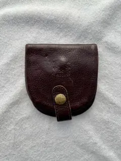 イルビゾンテ　IL BISONTE レザー コインケース ダークブラウン