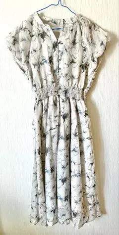 【3/29まで】index ワンピース 花柄 ホワイト