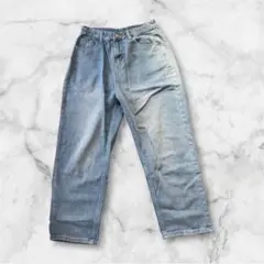 デニムパンツ ジーンズ ライトブルー カジュアルMサイズ