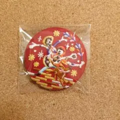 Disney刺繍缶バッジ「リメンバーミー」