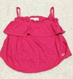 ROXY フリル キャミソール ピンク 120相当 ロキシーのサムネイル