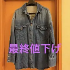 JEAN AS I S☆デニムビックジャケットのサムネイル