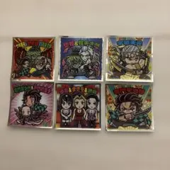 鬼滅の刃マンシール　遊郭編　6枚セット