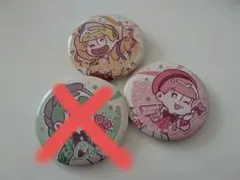 おそ松さん　缶バッチ　 2個セット　　十四松　トド松 　１０周年