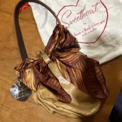 Sweetheart スカーフ付きハンドバッグ