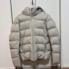 UNIQLO シームレスダウンジャケット M シルバー