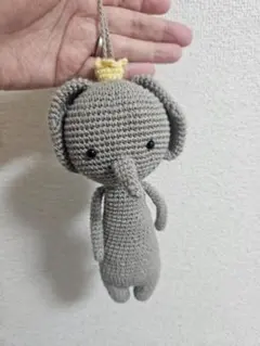 ハンドメイドぞうさんマスコット