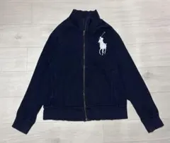 Ralph Lauren ビッグポニー ジップアップジャケット y2k