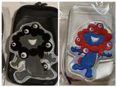 黒ミャクミャク&ノーマルミャクミャク　スマホポシェットショルダーバッグ　セット