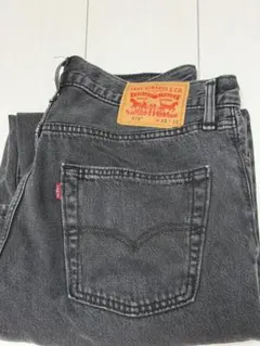 ろ*ん様 Levi's 578 ブラックデニム W33 L30 - メルカリ