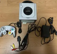 ゲームキューブ本体（シルバー）マリオパーティ4付き※ジャンクの可能性あり