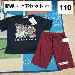ポケモン　Tシャツ　半ズボン　セットアップ　110　半袖　夏服　新品