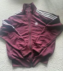 adidas トラックジャケット ボルドー