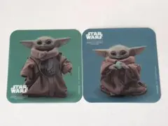 スターウォーズ マンダロリアン グローグー 特典 PP コースター 4枚