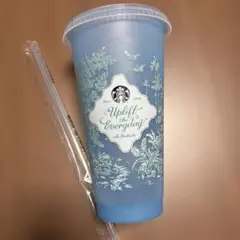 スタバ　2026　カラーチェンジング　リユーザブルカップ　ブルー