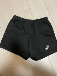 asicsバレーボールパンツ ブラック
