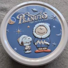 【USJ限定】PEANUTS スヌーピー ナイトスカイ 空き缶 クッキー缶
