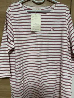 LOGOS DAYS ストライプ 長袖 Tシャツ 4L