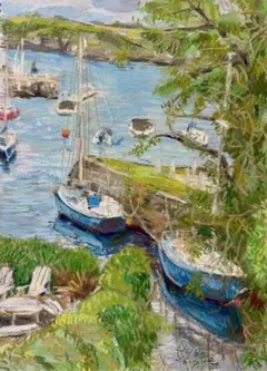 アートポスター ヨット 海の風景A フレーム付き 50×40サイズ1点 - メルカリ