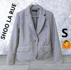 美品　SHOO・LA・RUE フォーマル ジャケットS ブルー ジャケット